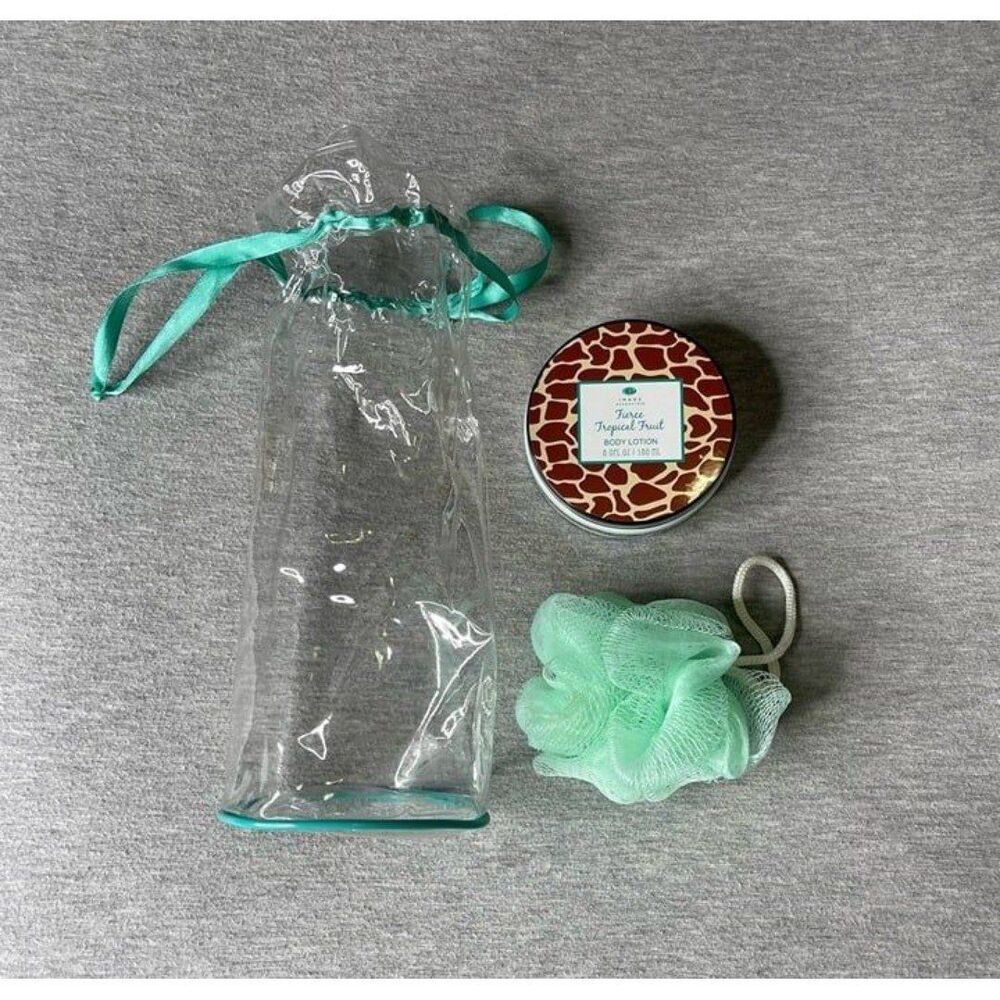 Image Essentials Fierce Tropical Fruit Body Lotion & Sponge 3 PCS. Gift Set